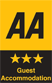 AA 3 Star Guest Accommodation Logo